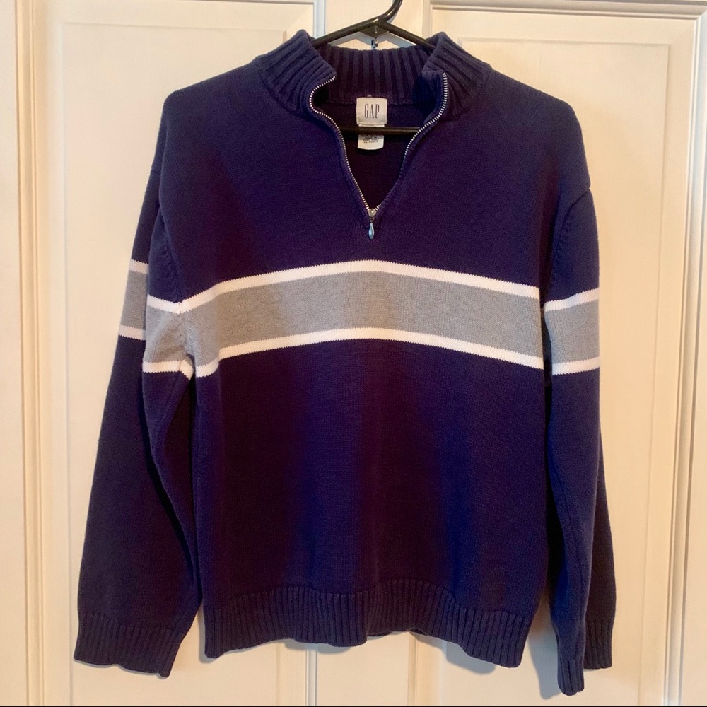 Vintage Gap quarter-zip sweater